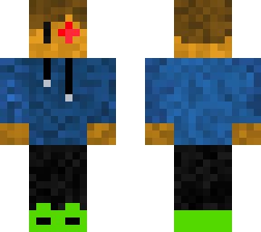 guy with blue hoodie