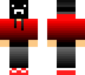 nightmare with detailed hoodie,and black pants