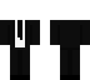 simple black suit
