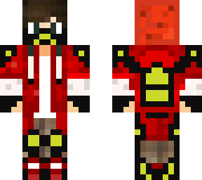 ultimate red hoodie boy skin
