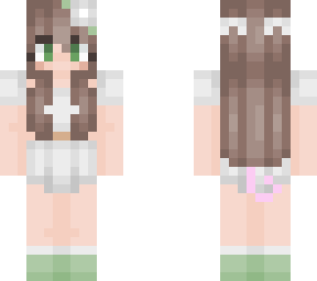 "i am not perfect, i am unique" (white tulip dress)