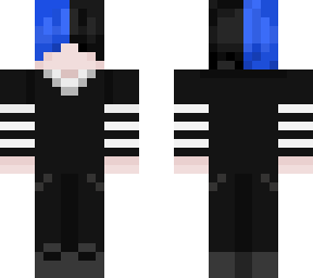 blue hair