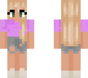 casual summer girl