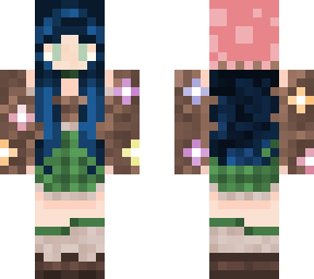hat flower woman
