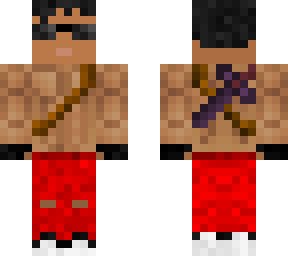 muscle man with sword