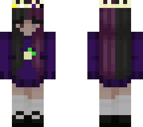 nonbinary crowned girl