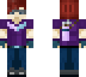 purple hot-guy