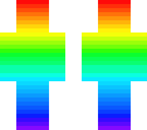 rainbow skin
