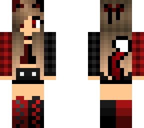 red and black cat