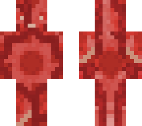 red glazed skin