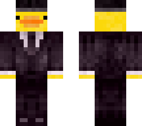 duck in suit
