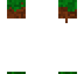 grass feet and head