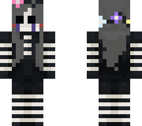 marionette with hair and flower crown