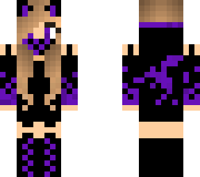 purple gamer girl