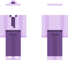 purple outfit - male