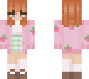 strawberry cardigan - og rosybrown
