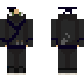 white and black ninja