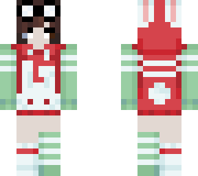 (old) a christmas bunny