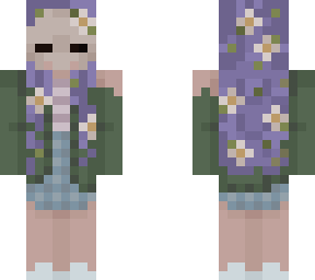 lilac forest skull