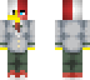 male - mha uniform - shoto hair