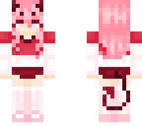 pink demon girl(slim arm)