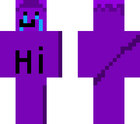 sad purple kid