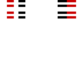 black or red