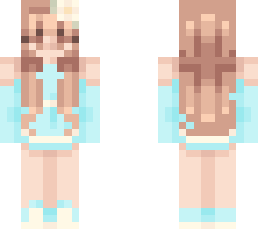 Cute Blonde Girl | Minecraft Skin