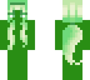green gamer girl