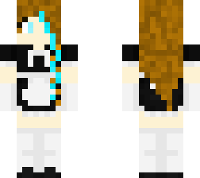 maid dress skin