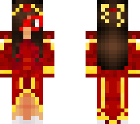 mask with dress