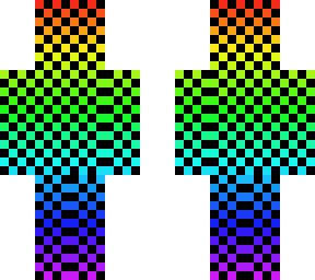 rainbow person
