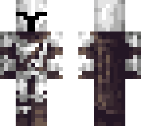 white mandalorian