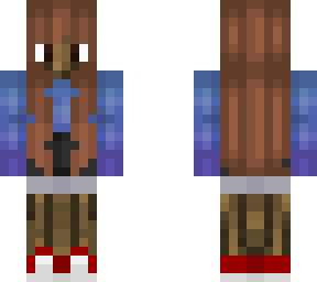 wood girl skin