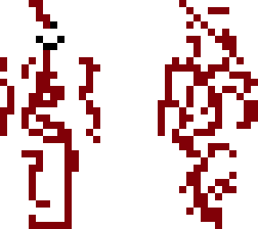 bloody white