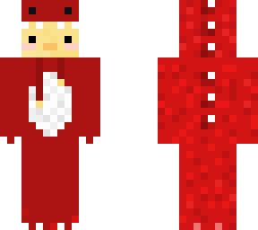 darker red dino chick