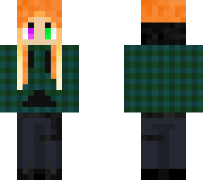 green flannel ginger