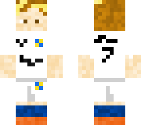 noodle hair ronaldo | Minecraft Skins