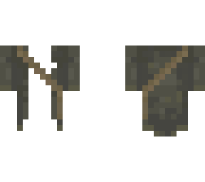raggedy shirt with a pouch. (template)