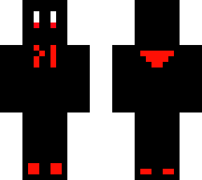 red and black character