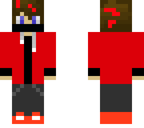 red hoodie teen