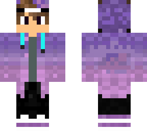 cool purple boy