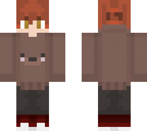 ginger bear hoodie
