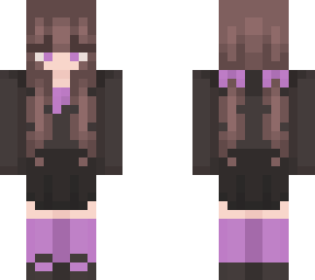 purple + black