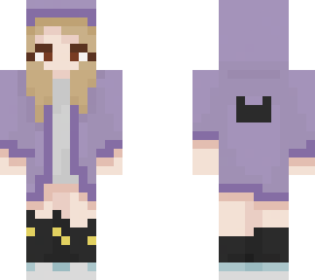 purple hoodie (skin for my friend!)