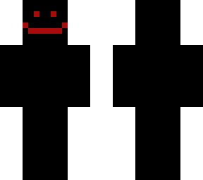 scary smile skin (look outer layer)
