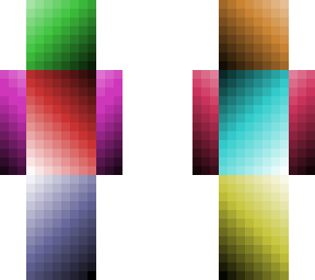 Vibrant colors | Minecraft Skin