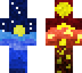 water and lava