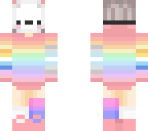 aroace demiboy bi***ual rainbow hoodie guy with mask