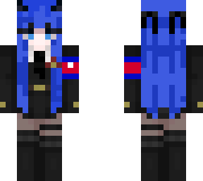 blue hair army